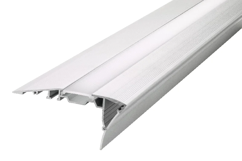 Track lighting for highlighting bookcasesProfile Aluminium Stair Surface Mount 1M Frosted Diffuser Include 2 Endcaps And 4 Screws Track lighting for highlighting bookcasesProfile Aluminium Stair Surface Mount 1M Frosted Diffuser Include 2 Endcaps And 4 Screws