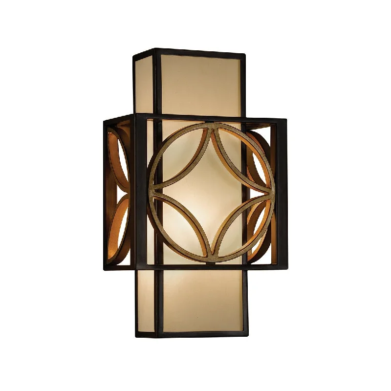 Adjustable track lighting for living roomsceramic wall lamps with hand - painted designs for an artistic touchRemy 1L Wall Light - Heritage Bronze/Parissiene Gold Finish