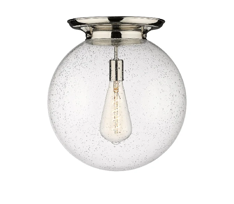 Industrial Lighting for Automotive Manufacturing PlantsEssex One Light Flush Mount