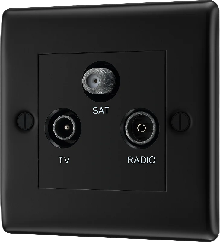 Dimmable track lighting for home officesNexus Metal Single Triplex Socket for Separate TV, FM, and Satellite Connections
