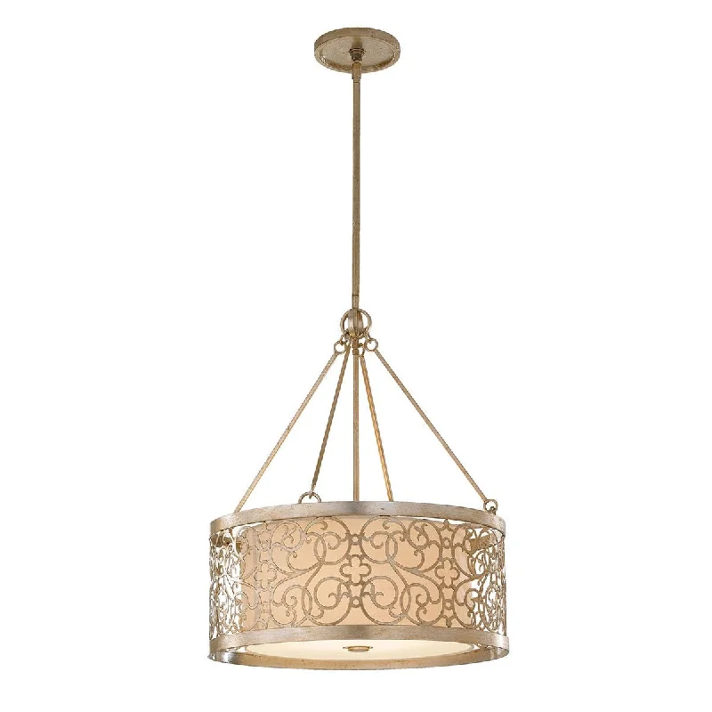 Energy - efficient track lighting fixturesArabesque 4L Centre Ceiling Light - Silver Leaf Patina Finish Energy - efficient track lighting fixturesArabesque 4L Centre Ceiling Light - Silver Leaf Patina Finish