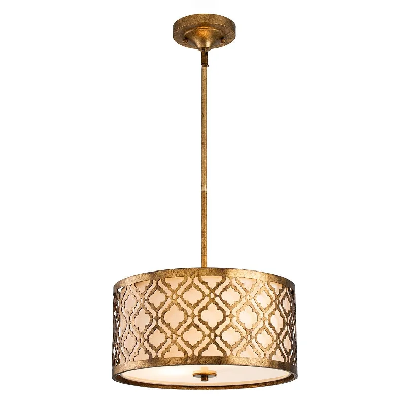 Track lighting with a sleek profileArabella 2/3L Pendant Ceiling Light - Distressed Gold Finish Track lighting with a sleek profileArabella 2/3L Pendant Ceiling Light - Distressed Gold Finish