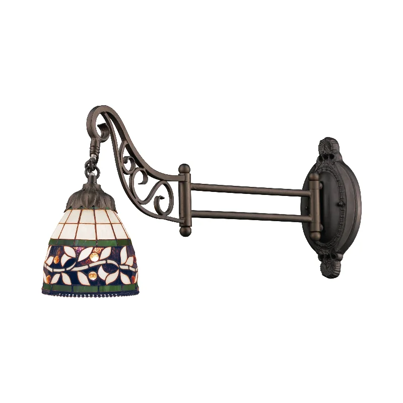 Contemporary track lighting in black finishMix-N-Match 12" High 1-Light Sconce