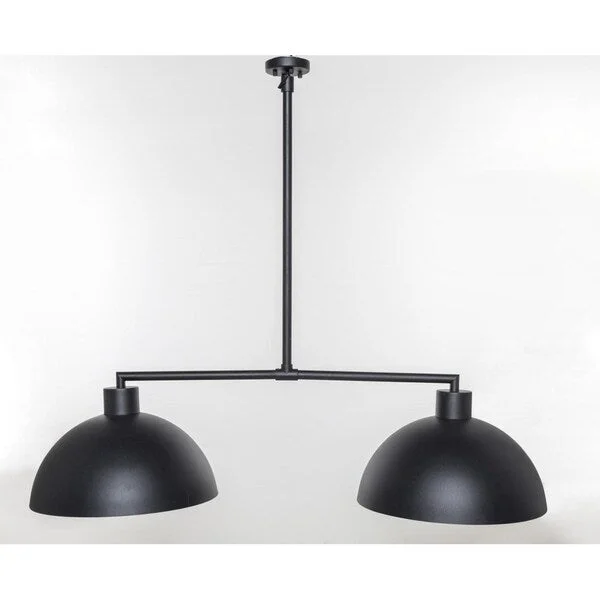 Chandeliers for Living Rooms to Create a Focal PointChandeliers for Living Rooms to Create a Focal PointGrantwood 2-Light Iron Dome Chandelier by Kosas Home