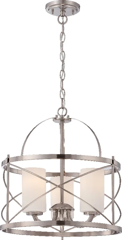 Bohemian - Style Beaded Chandeliers for Eclectic DecorBohemian - Style Beaded Chandeliers for Eclectic DecorNuvo Ginger 60-5333 Chandelier Light - Brushed Nickel Bohemian - Style Beaded Chandeliers for Eclectic DecorBohemian - Style Beaded Chandeliers for Eclectic DecorNuvo Ginger 60-5333 Chandelier Light - Brushed Nickel
