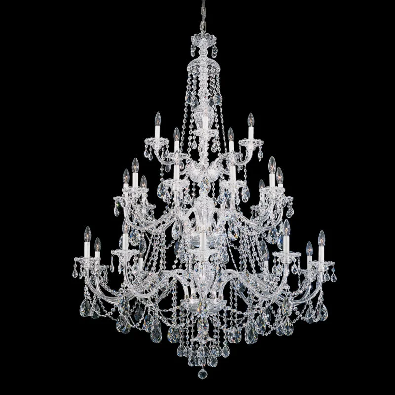 Chandeliers with Venetian Glass for a Luxurious LookChandeliers with Venetian Glass for a Luxurious LookSchonbek 3610 Sterling 25-lt 45" Chandelier Chandeliers with Venetian Glass for a Luxurious LookChandeliers with Venetian Glass for a Luxurious LookSchonbek 3610 Sterling 25-lt 45" Chandelier