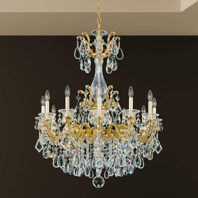 Victorian - Inspired Chandeliers with Ornate DetailsVictorian - Inspired Chandeliers with Ornate DetailsSchonbek 5011 La Scala 12-lt 33" Chandelier Victorian - Inspired Chandeliers with Ornate DetailsVictorian - Inspired Chandeliers with Ornate DetailsSchonbek 5011 La Scala 12-lt 33" Chandelier