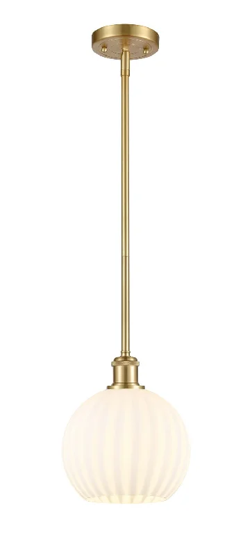 Tropical - Themed Ceiling Lights with Palm - Leaf Shapes and Rattan WrapsTropical - Themed Ceiling Lights with Palm - Leaf Shapes and Rattan WrapsBallston LED Mini Pendant
