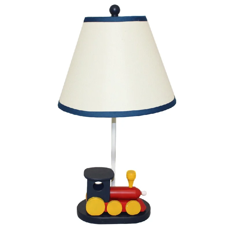 metal table lamps with a matte black finish for a sleek appearancemetal table lamps with a matte black finish for a sleek appearanceCasa Cortes 'Choo Choo Train' 21-inch Table Lamp