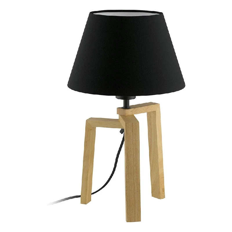 ceramic table lamps with hand painted designs for an artistic touchceramic table lamps with hand painted designs for an artistic touchEglo Chietino 1-Light Natural Table Lamp with Black Exterior, White Interior Fabric